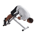 Stamina Hyperextension Bench 2014 - Black-Non-slip endcaps