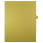 Mark Maker Legal Exhibit Index Tab Buff Single Tabs, 1/25th Cut, Letter Size, No Holes, Number 85, 25 Pack-Buff Single Tabs, 1/25th Cut
