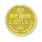 Flipside Gold Foil Embossed Seal Honor Roll, 162 Pack (H-VA370)-Embossed seal is perfect for prizes and bulletin boards