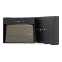 Bugatti Opposites Attract - Flip-UP -  Leather - Khaki (MWL2253BU-KHAKI)-Khaki Leather