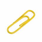 JAM Paper Colored Standard 1" Paper Clips - Yellow - 3 Packs of 100-These colorful paperclips are great for organizing papers at home, school, or the office