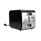 Total Chef 2-Slice Stainless Steel Toaster-Numbered dial allows you to choose from 7 browning options to suit individual taste