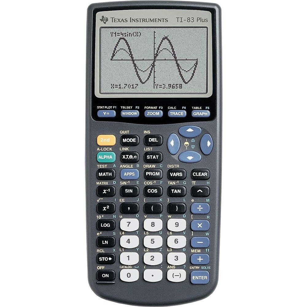 Ti！！ Texas Instruments TI-83+ Graphing Calculator, Bilingual | staples.ca
