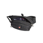 Swiss Gear Waist Bag with RFID Pocket - Black-Adjustable waist strap