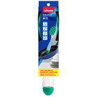 Vileda Scrunge Dishwand Value Pack with Refill-Rippled scrubber surface removes tough dirt, grime and grease