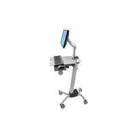 Ergotron Neo-Flex LCD Cart, Two Tone Grey-Two-tone grey