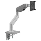 Humanscale M8.1 Monitor Arm - M81CMSBTB-M8.1's Smart Stop feature allows the user to stop each joint anywhere along its rotation to prevent monitor or arm overhand on the desk edges. In addition, a built-in Counterbalance Indicator lets the installer counterbalance the monitor weight without a monitor