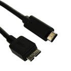 BlueDiamond – Câble USB 3.0, C mâle vers Micro B mâle, 3 pi (80123)-Notre nouveau connecteur réversible de type C se branche correctement à tous les coups!