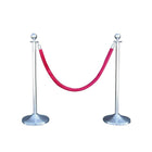 Wamaco Sphere Post Stanchions, Stainless Steel, 2 Pack-Colour: Stainless Steel