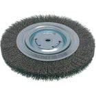Osborn Economy Crimped Wire Wheel Brushes - Narrow Face, 6" Dia., 0.014 Fill, 2" Arbor - 5 Pack-Application Type Steel