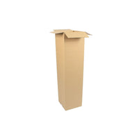 Gerrity Tall Corrugated Boxes - 4" L x 4" W x 30" H - 25 Pack-200 lb. test corrugated fibreboard