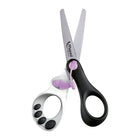 Maped USA Koopy Blunt Tip Scissors, Black/White, 12 Pack (MAP470249)-Rounded tips provide protection while cutting and a smaller blade and handle size offer easier control