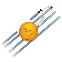 Champion Sports Deluxe Tether Ball Set (CHSDTBSET)-Rubber ball, nylon rope