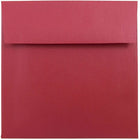 JAM Paper 6 x 6 Square Envelopes, Stardream Metallic Jupiter Red, 250 Pack (184777H)-Jupiter red stardream metallic envelope