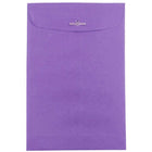 JAM Paper 6 x 9 Open End Catalog Envelopes with Clasp Closure, Brite Hue Violet Purple Recycled, 100 Pack (87956)-Size: 6" x 9"