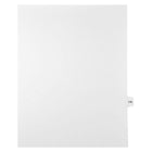 Mark Maker Legal Exhibit Index Tab White Single Tabs, 1/15th Cut, Letter Size, No Holes, Number 176, 25 Pack-White Single Tabs, 1/15th Cut