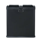 The Step N' Sort 2 Compartment Trash and Recycling Bin - 60L - Black-Inner compartments are removable and holds 30 litres each