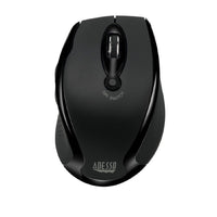 Adesso iMouse M20B Wireless Ergonomic Optical Mouse-With 2.4 GHz RF wireless technology you can enjoy working at any angle and at a distance of up to 30 feet