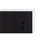 kieragrace KG Morgan Double Mat Frame - 3 Openings - 6.6" x 6.6" Each, White-Hangers on the back for vertical or horizontal wall display