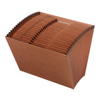 Pendaflex Expanding File, Letter Size, A - Z, Red Fibre, Open-Durable red fibre stock