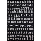 JAM Paper Self Adhesive Alphabet Letters Stickers, Silver, 10 Pack (132811517g)-10 per pack