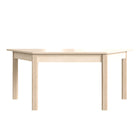 Flash Furniture Bright Beginnings Commercial Grade Wooden Trapezoid Preschool Classroom Activity Table (MKME088017)-Commercial Grade Trapezoid Wooden Classroom Activity Table