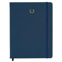 Alfred Sung Classic Softcover Notebook - 7" x 9-3/4" B5 - Blue-224 lined pages per notebook