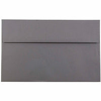 JAM Paper A10 Invitation Envelopes, 6 x 9.5, Dark Grey, 250 Pack (36396437H)-Gray dark base envelope