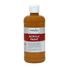 Handy Art Student Acrylic Paint Raw Sienna 16oz, 3 Pack (RPC101093)-Acrylic paint that can be used on most any surface