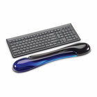 Kensington Duo Gel Keyboard Wrist Rest - Black/Blue (62397)-Duo-tone colour combination
