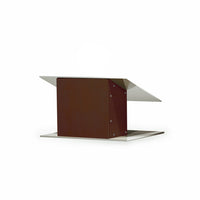 Urbann K9 Tabletop Lectern, Anti-Microbial - Aluminum and Wood, Mahogany-Type of Lectern: Tabletop