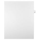 Mark Maker Legal Exhibit Index Tab White Single Tabs, 1/25th Cut, Letter Size, No Holes, Number 32, 25 Pack-White Single Tabs, 1/25th Cut