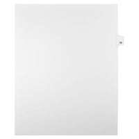 Mark Maker Legal Exhibit Index Tab White Single Tabs, 1/25th Cut, Letter Size, No Holes, Number 32, 25 Pack-White Single Tabs, 1/25th Cut