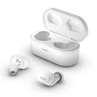 Belkin Soundform True Wireless Headphones - White-Crystal-clear, beautiful sound with powerful bass at any volume