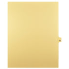 Mark Maker Legal Tabs - Letter Size - Buff - 1/25th cut - 25 tabs per package - 5 packages Pack - Number 165-Buff Single Tabs