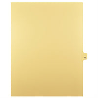 Mark Maker Legal Tabs - Letter Size - Buff - 1/25th cut - 25 tabs per package - 5 packages Pack - Number 165-Buff Single Tabs