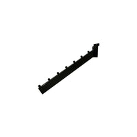 Can-Bramar Waterfall For Slatwall With Rectangular Tubing, 16" x 1/2 x 11/2", Black, 10 Pack-16" waterfall for slatwall