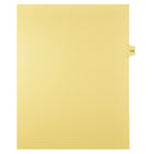Mark Maker Legal Tabs - Letter Size - Buff - 1/15th cut - 25 tabs per package - 5 packages Pack - Number 170-Buff SingleTabs