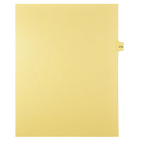Mark Maker Legal Tabs - Letter Size - Buff - 1/15th cut - 25 tabs per package - 5 packages Pack - Number 170-Buff SingleTabs