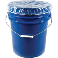 Protective Lining Corp, Elasticized Dust Caps - 100 Pack-Drum Size - 5 gal.