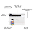 HP LaserJet Pro M182nw Multifunction Colour Laser Printer-600 x 600 resolution