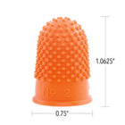 Westcott Heavy Duty Non-Ventilated Fingertip - Large - 12 Pack-Molded shape assures positive grip and long wear