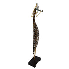 Truu Design Antique Iron Female Violin Player Statue, 22 inches, Brown-Material: made of high-quality, durable and safe iron with a bronze finish will be a perfect vintage addition to any room setting