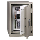 Gardex 3.55 cu.ft., Digital Combination Lock, Fire Resistant Electronic Media Safe (GXMS-300-BE)-All welded steel construction with Gard-Lite insulation and insulated melamine insert. Secured with digital combination lock and handle-operated boltwork.