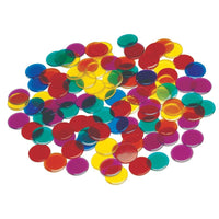 Learning Advantage Transparent Counters, 1000 Pack (CTU7221)-Dimensions: 3/4"