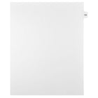 Mark Maker Legal Exhibit Index Tab White Single Tabs, 1/15th Cut, Letter Size, No Holes, Number 122, 25 Pack-White Single Tabs, 1/15th Cut