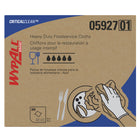 WypAll CriticalClean High Capacity Heavy Duty Foodservice Cloths - Quarterfold - Blue-300 Sheets/Box, 1 Box of WypAll CriticalClean High Capacity Heavy Duty Foodservice Cloths/Case, 300 Sheets/Case