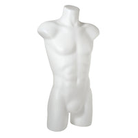 Eddie's Endurable Male Torso - White (150154-1)-Endurable Male Torso