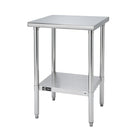 TRINITY EcoStorage Table, Stainless Steel (TLS-1901)-EcoStorage represents eco-friendly production - No toxic chemicals are released into the environment during the production of this product