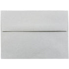 JAM Paper A7 Invitation Envelopes, 5.25 x 7.25 Granite Grey Recycled, 100 Pack (71813g)-Granite